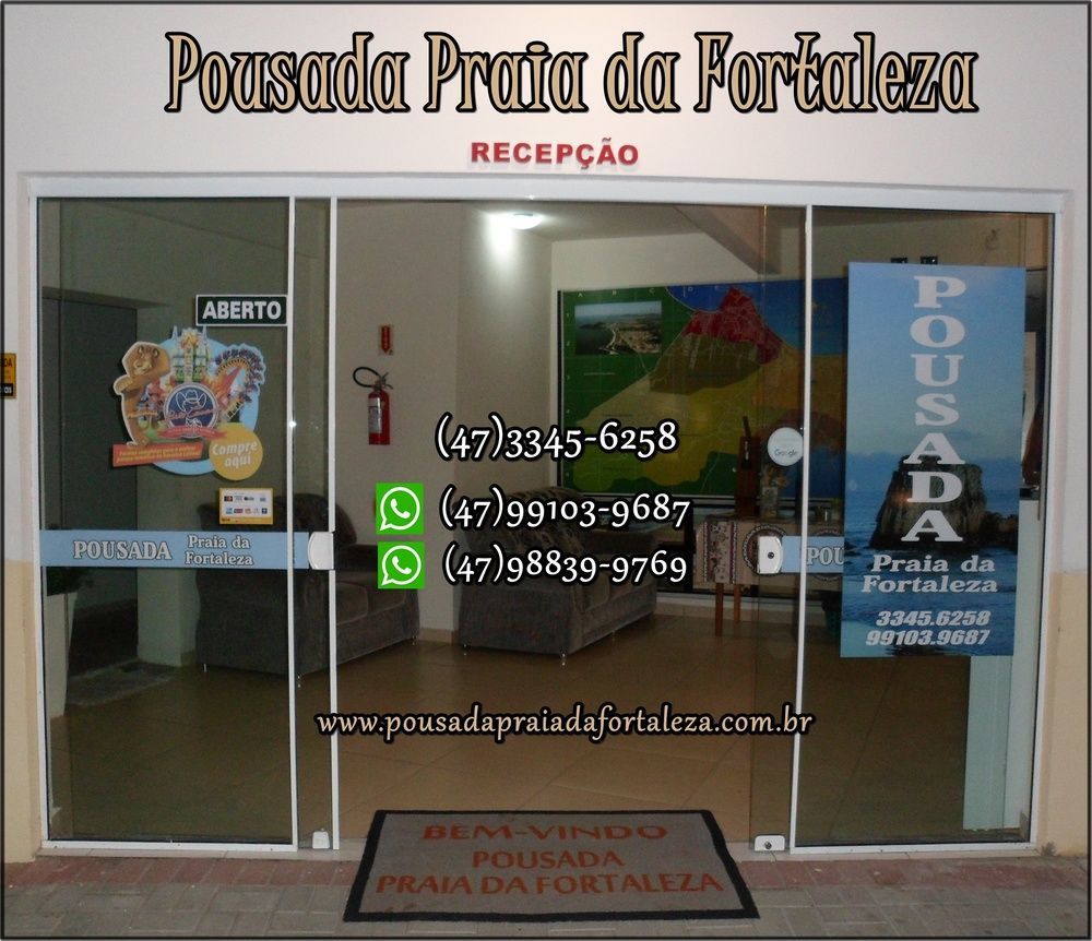 Pousada Praia Da Fortaleza 450 Metros Do Parque Beto Carrero Com Cafe Da Manha Penha  Dış mekan fotoğraf